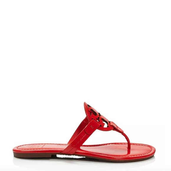 TORY BURCH MILLER NAPLAK SANDALS FLIP FLOPS SAMBA - Picture 2 of 8